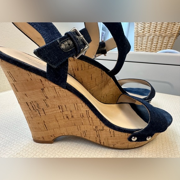 Nine West Denim platform sandals - Picture 5 of 5
